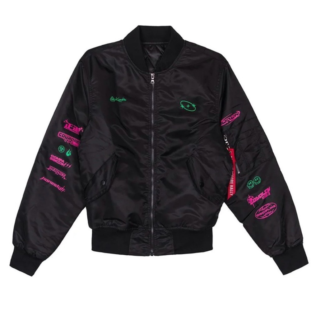 CoryxKenshin Bushido Code Flight Jacket Size Small